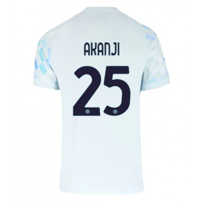 Inter Milan Manuel Akanji #25 Auswärtstrikot 2025-26 Kurzarm Inter Milan Manuel Akanji #25 Auswärtstrikot 2025-26 Kurzarm